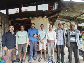 Discussion with Locals of Bhagwati Rural Municipality-4 for the Irrigation Projects